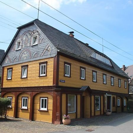 Rustikales Studio-Apartment Blockstube Im Haus Selma Großschönau Kültér fotó